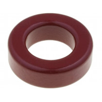 T94-2; Ferrite: toroidal; L: 7.92mm; Øint: 14.2mm; Øout: 23.9mm; 8.4nH; MICROMETALS