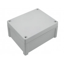 TA201610; Enclosure: multipurpose; X: 163mm; Y: 201mm; Z: 98mm; TEMPO; ABS; grey; FIBOX