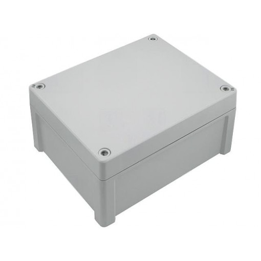 TA201610; Enclosure: multipurpose; X: 163mm; Y: 201mm; Z: 98mm; TEMPO; ABS; grey; FIBOX
