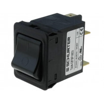 4435.0032; Circuit breaker; Urated: 240VAC; 60VDC; 10A; DPST; Poles: 2; 34x26mm; SCHURTER