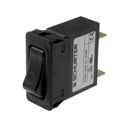 4435.0171; Circuit breaker; Urated: 240VAC; 32VDC; 1A; SPST; Poles: 1; 19g; SCHURTER