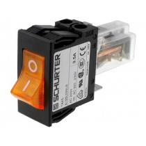 4430.0590; Circuit breaker; Urated: 240VAC; 60VDC; 3.5A; DPST; Poles: 2; 35g; SCHURTER