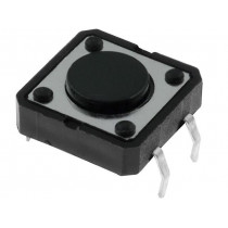 ; Microswitch TACT; SPST-NO; Pos: 2; 0.05A/12VDC; THT; none; 2.5N; NINIGI