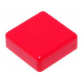TACT-2BSRD; Button; square; red; 12x12mm; Application: TACTS-24; NINIGI