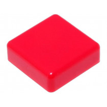 TACT-2BSRD; Button; square; red; 12x12mm; Application: TACTS-24; NINIGI