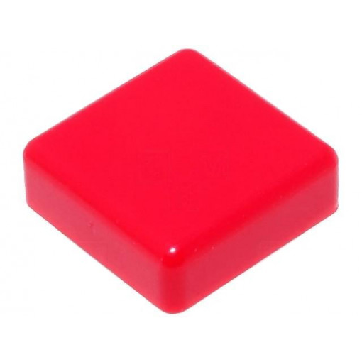TACT-2BSRD; Button; square; red; 12x12mm; Application: TACTS-24; NINIGI