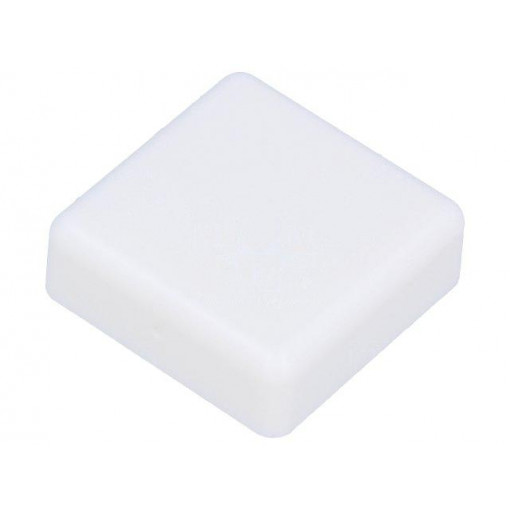 TACT-2BSWH; Button; square; white; 12x12mm; Application: TACTS-24; NINIGI
