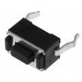 ; Microswitch TACT; SPST-NO; Pos: 2; 0.05A/12VDC; THT; none; 1.8N; NINIGI