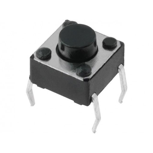 ; Microswitch TACT; SPST-NO; Pos: 2; 0.05A/12VDC; THT; none; 2.5N; NINIGI