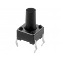 ; Microswitch TACT; SPST-NO; Pos: 2; 0.05A/12VDC; THT; none; 1N; 6x6mm; NINIGI