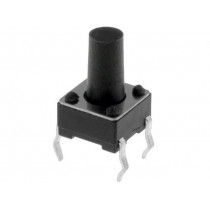 ; Microswitch TACT; SPST-NO; Pos: 2; 0.05A/12VDC; THT; none; 1N; 6x6mm; NINIGI