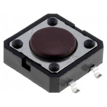 TACTM-24N; Microswitch TACT; SPST-NO; Pos: 2; 0.05A/12VDC; SMT; none; 1.6N; NINIGI