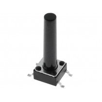 TACTM-619N-F; Microswitch TACT; SPST-NO; Pos: 2; 0.05A/12VDC; SMT; none; 1.6N; NINIGI