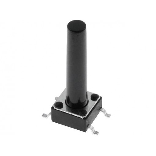 TACTM-619N-F; Microswitch TACT; SPST-NO; Pos: 2; 0.05A/12VDC; SMT; none; 1.6N; NINIGI