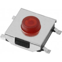 ; Microswitch TACT; SPST-NO; Pos: 2; 0.05A/12VDC; SMT; none; 1.6N; NINIGI