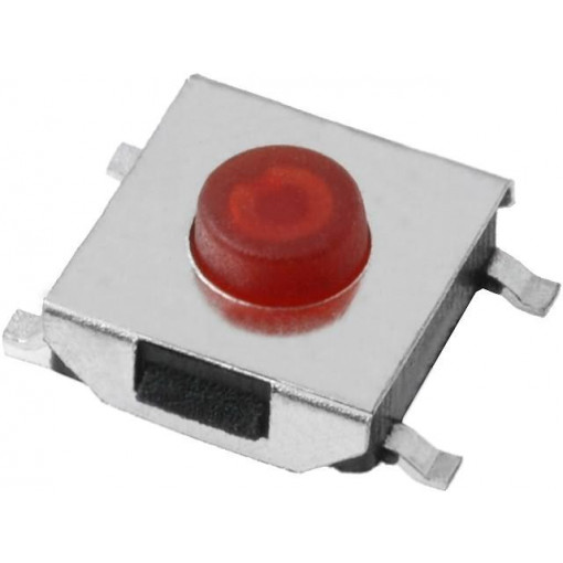 ; Microswitch TACT; SPST-NO; Pos: 2; 0.05A/12VDC; SMT; none; 1.6N; NINIGI