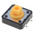 TACTMS-24N-F; Microswitch TACT; SPST-NO; Pos: 2; 0.05A/12VDC; SMT; none; 1.6N; NINIGI