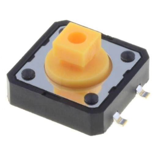 TACTMS-24N-F; Microswitch TACT; SPST-NO; Pos: 2; 0.05A/12VDC; SMT; none; 1.6N; NINIGI