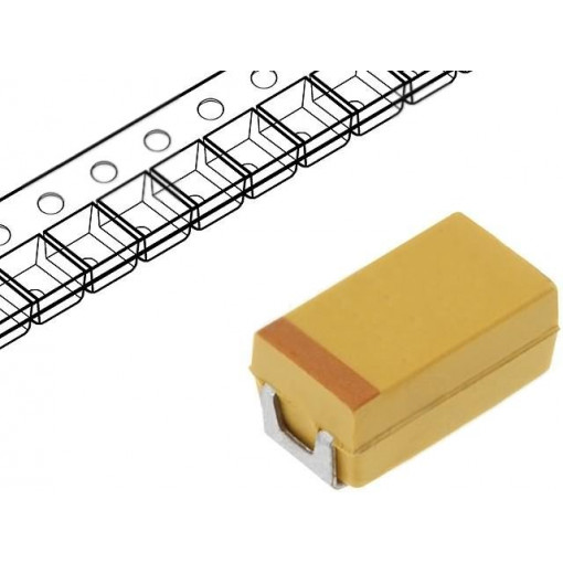 TAJC337K006RNJ; Capacitor: tantalum; 330uF; 6.3VDC; SMD; Case: C; 2312; ±10%; AVX