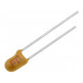 TAP105K025SCS; Capacitor: tantalum; 1uF; 25VDC; THT; ±10%; -55÷125°C; 2.5mm; AVX TAP105K025SCS; Capacitor: tantalum; 1uF; 25VDC; THT; ±10%; -55÷125°C; 2.5mm; AVX