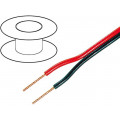 C102-4.00; Wire: loudspeaker cable; 2x4mm2; stranded; OFC; black-red; PVC; TASKER