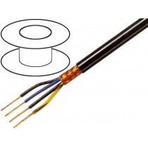 C1075; Wire; 1x0,75mm2; braid made of copper wires; PVC FirestoP®; 49V; TASKER