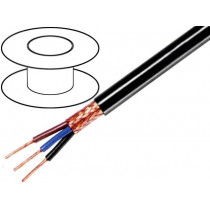 C1150; Wire; 1x1,5mm2; braid made of copper wires; PVC FirestoP®; black; TASKER