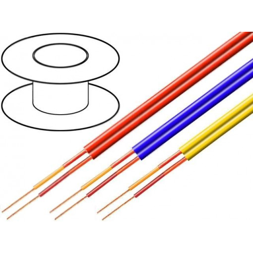 C118-BLUE; Wire: microphone cable; 2x0,14mm2; blue; OFC; PVC; -15÷70°C; 100m; TASKER C118-BLUE; Wire: microphone cable; 2x0,14mm2; blue; OFC; PVC; -15÷70°C; 100m; TASKER
