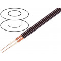 C121 BLACK; Wire: microphone cable; 2x0,25mm2; black; OFC; PVC; -15÷70°C; 100m; TASKER