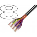C2035; Wire; 2x0,35mm2; braid made of copper wires; PVC FirestoP®; 49V; TASKER