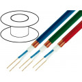 C208-BLUE; Wire: microphone cable; 2x0,25mm2; blue; OFC; PVC; -15÷70°C; Ø6.2mm; TASKER