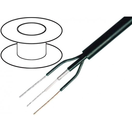 C226; Wire: AV; Outside insul.material: PVC FirestoP®; OFC; black; 3; TASKER