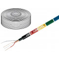 C301 BLUE; Wire: microphone cable; 1x2x0,22mm2; blue; OFC; LSZH; -15÷70°C; TASKER
