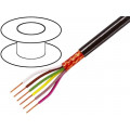 C8050; Wire; 8x0,5mm2; braid made of copper wires; PVC FirestoP®; black; TASKER