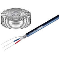 TSK1038 WHITE; Wire: DMX; Core: stranded; 2x0,35mm2; Ø6.3mm; 110Ω; -15÷70°C; TASKER