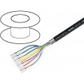 TSK1060 SUPER; Wire: AV; Outside insul.material: PVC; OFC,tinned; black; 15; 30VAC; TASKER