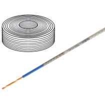 TSK1140; Wire: headset; stranded; 1x0,05mm2; transparent; Ø1.7mm; 50m; TASKER