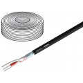 TSK800 BLACK; Wire: DMX; Core: stranded; 1x2x0,14mm2; Ø3.4mm; 110Ω; -15÷70°C; TASKER