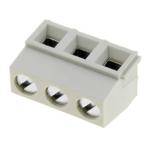 1546216-3; PCB terminal block; angled 90°; 5mm; ways: 3; on PCBs; 0.05÷1.4mm2; TE Connectivity 1546216-3; PCB terminal block; angled 90°; 5mm; ways: 3; on PCBs; 0.05÷1.4mm2; TE Connectivity