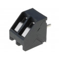 AK300/2-5,0-GRAU; PCB terminal block; angled 45°; 5mm; ways: 2; on PCBs; 0.5÷2.5mm2; PTR  MESSTECHNIK AK300/2-5,0-GRAU; PCB terminal block; angled 45°; 5mm; ways: 2; on PCBs; 0.5÷2.5mm2; PTR  MESSTECHNIK