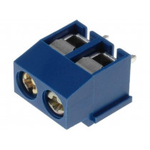 ETB11020B000Z; PCB terminal block; angled 90°; 5mm; ways: 2; on PCBs; 1.5mm2; 8A; ECE