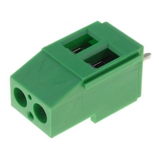 AK700/2-5,0-V/GRUEN; PCB terminal block; angled 90°; 5mm; ways: 2; on PCBs; 0.5÷4mm2; PTR MESSTECHNIK AK700/2-5,0-V/GRUEN; PCB terminal block; angled 90°; 5mm; ways: 2; on PCBs; 0.5÷4mm2; PTR MESSTECHNIK