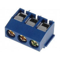 ETB11030B000Z; PCB terminal block; angled 90°; 5mm; ways: 3; on PCBs; 1.5mm2; 8A; ECE