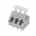 AK3001/3-KD-5.0/KIES; PCB terminal block; angled 45°; 5mm; ways: 3; on PCBs; 0.5÷2.5mm2; PTR  MESSTECHNIK AK3001/3-KD-5.0/KIES; PCB terminal block; angled 45°; 5mm; ways: 3; on PCBs; 0.5÷2.5mm2; PTR  MESSTECHNIK