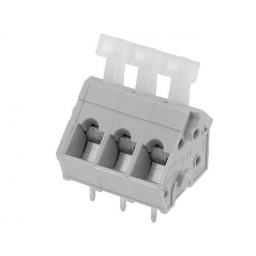 AK3001/3-KD-5.0/KIES; PCB terminal block; angled 45°; 5mm; ways: 3; on PCBs; 0.5÷2.5mm2; PTR MESSTECHNIK AK3001/3-KD-5.0/KIES; PCB terminal block; angled 45°; 5mm; ways: 3; on PCBs; 0.5÷2.5mm2; PTR MESSTECHNIK
