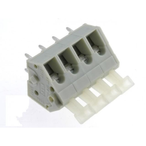AK3001/4-KD-5.0/KIES; PCB terminal block; angled 45°; 5mm; ways: 4; on PCBs; 0.5÷2.5mm2; PTR MESSTECHNIK AK3001/4-KD-5.0/KIES; PCB terminal block; angled 45°; 5mm; ways: 4; on PCBs; 0.5÷2.5mm2; PTR MESSTECHNIK