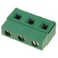 282844-3; PCB terminal block; angled 90°; 7.5mm; ways: 3; on PCBs; terminal; TE Connectivity 282844-3; PCB terminal block; angled 90°; 7.5mm; ways: 3; on PCBs; terminal; TE Connectivity