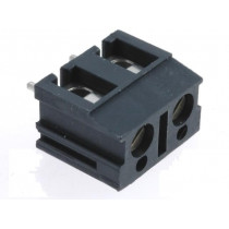 AK110/2DS-7,5-V/GRAU; PCB terminal block; angled 90°; 7.5mm; ways: 2; on PCBs; 2.5mm2; PTR  MESSTECHNIK AK110/2DS-7,5-V/GRAU; PCB terminal block; angled 90°; 7.5mm; ways: 2; on PCBs; 2.5mm2; PTR  MESSTECHNIK