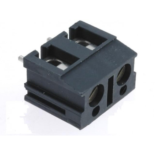AK110/2DS-7,5-V/GRAU; PCB terminal block; angled 90°; 7.5mm; ways: 2; on PCBs; 2.5mm2; PTR MESSTECHNIK AK110/2DS-7,5-V/GRAU; PCB terminal block; angled 90°; 7.5mm; ways: 2; on PCBs; 2.5mm2; PTR MESSTECHNIK