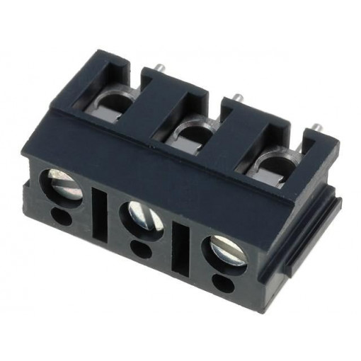 AK110/3DS-7,5-V/GRAU; PCB terminal block; angled 90°; 7.5mm; ways: 3; on PCBs; 2.5mm2; PTR MESSTECHNIK AK110/3DS-7,5-V/GRAU; PCB terminal block; angled 90°; 7.5mm; ways: 3; on PCBs; 2.5mm2; PTR MESSTECHNIK